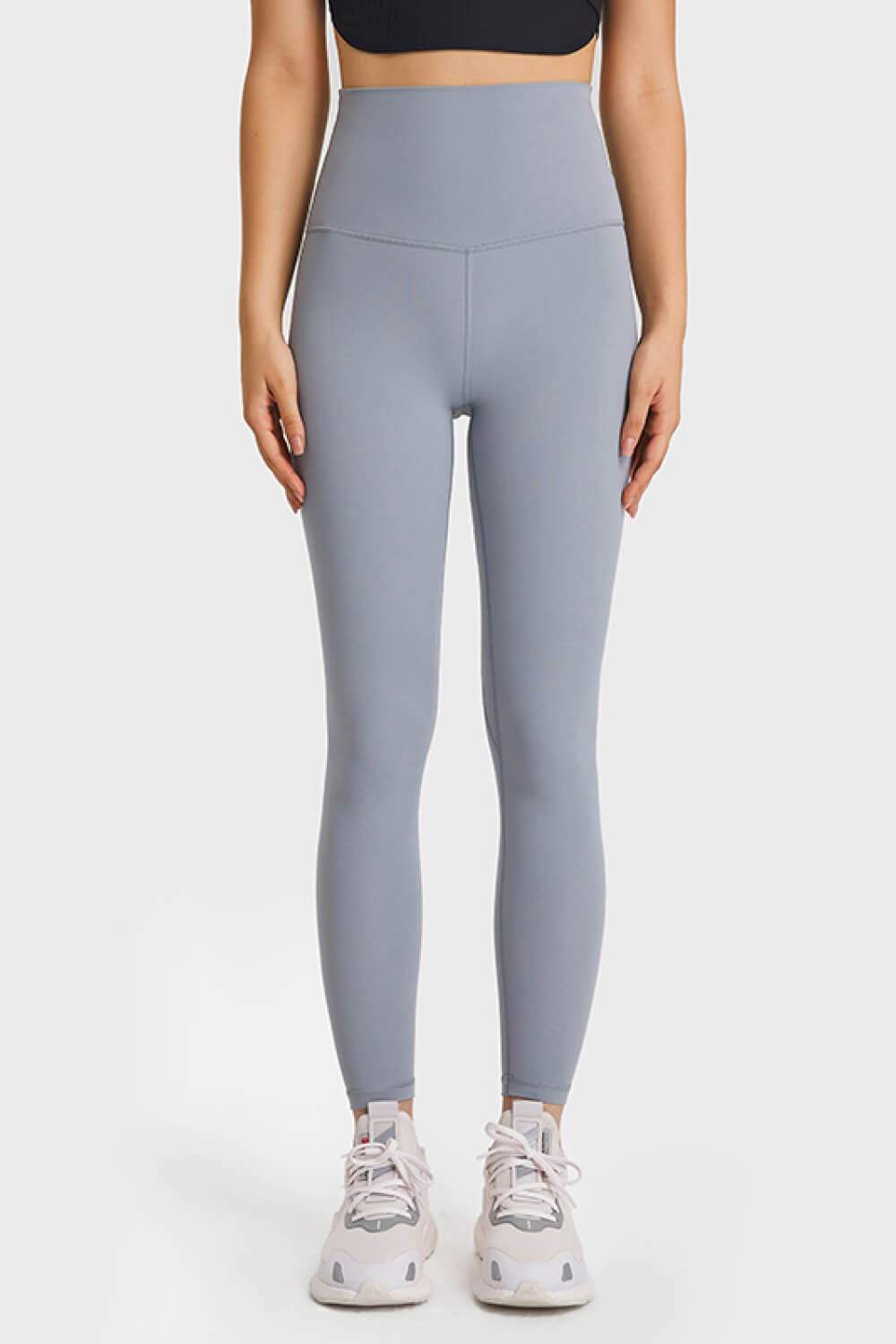 Buttery-soft high-waist full-length yoga leggings