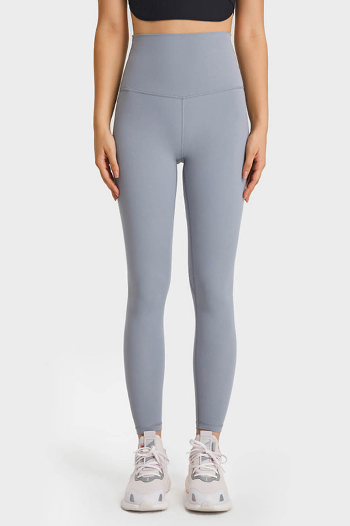 Buttery-soft high-waist full-length yoga leggings