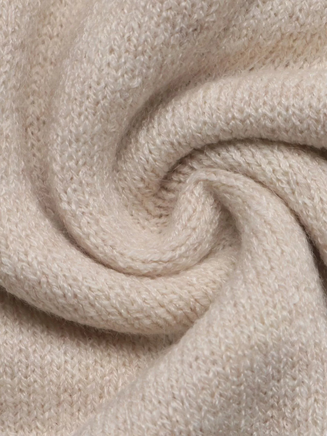 Knot button dropped shoulder knit cardigan
