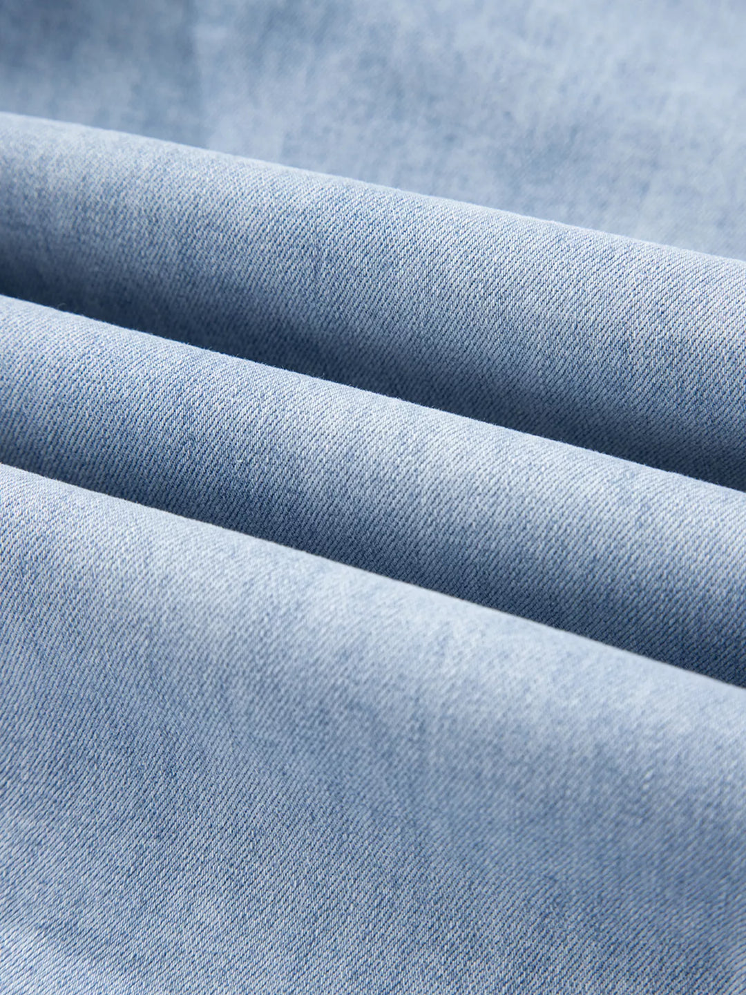Wide-leg drawstring jeans with raw frayed hem