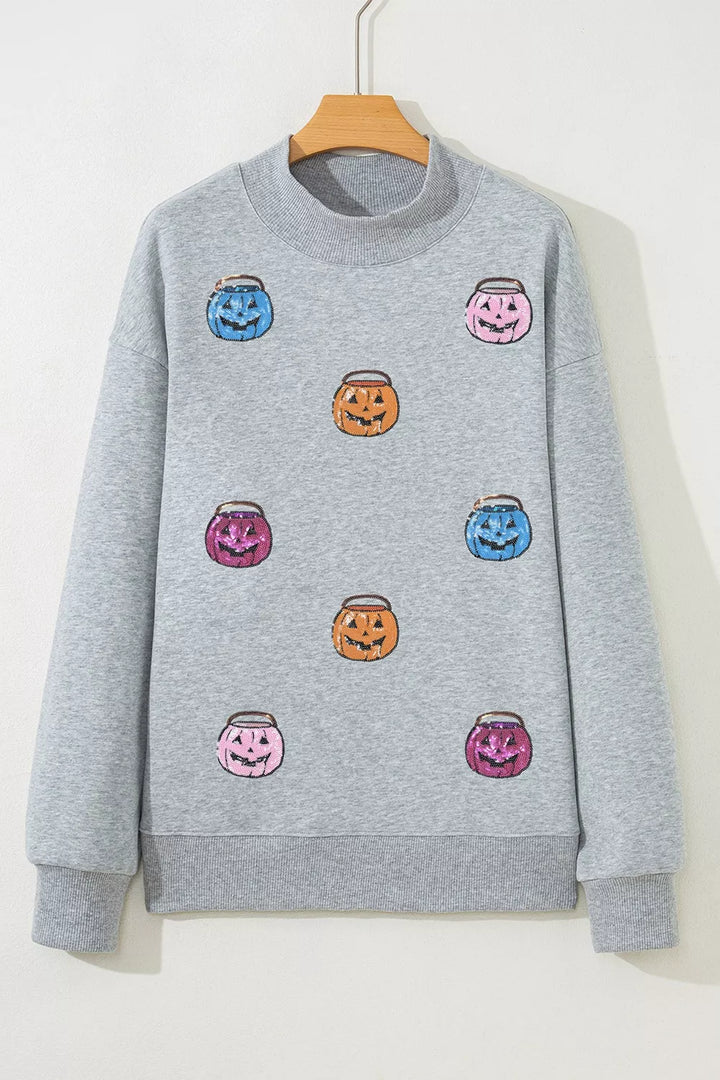 Sequin jack-o&