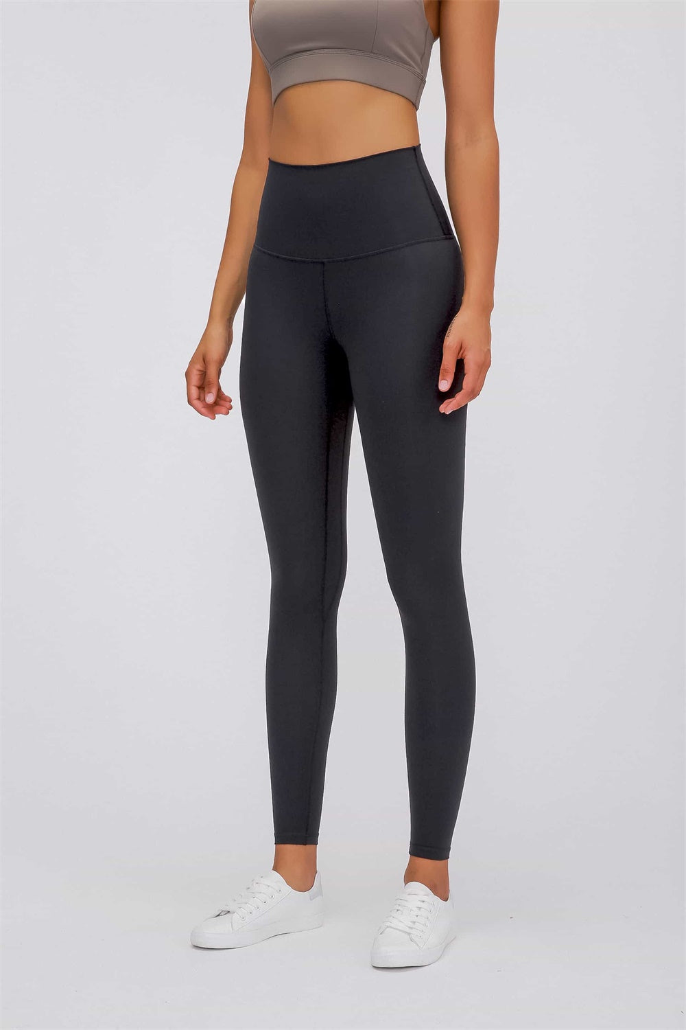 Buttery-soft high-waist full-length yoga leggings