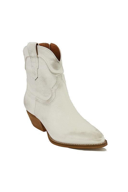 BST-DALLAS-05-WESTERN ANKLE BOOT - Azoroh