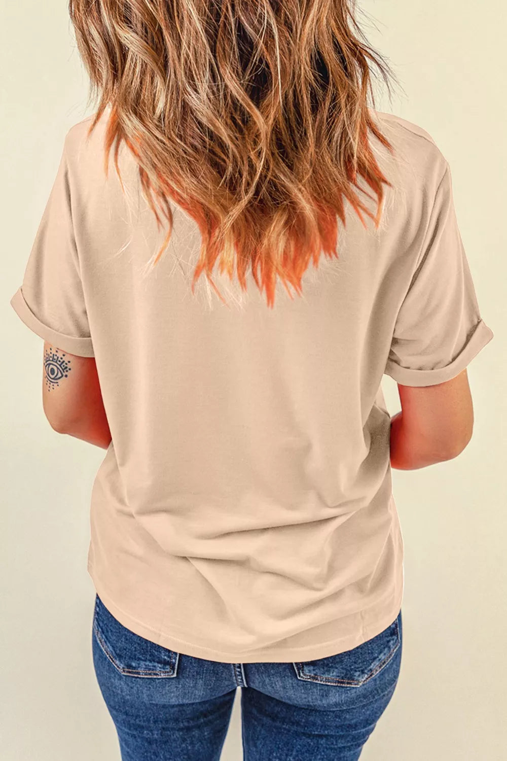 Game Day basketball graphic crew neck tee