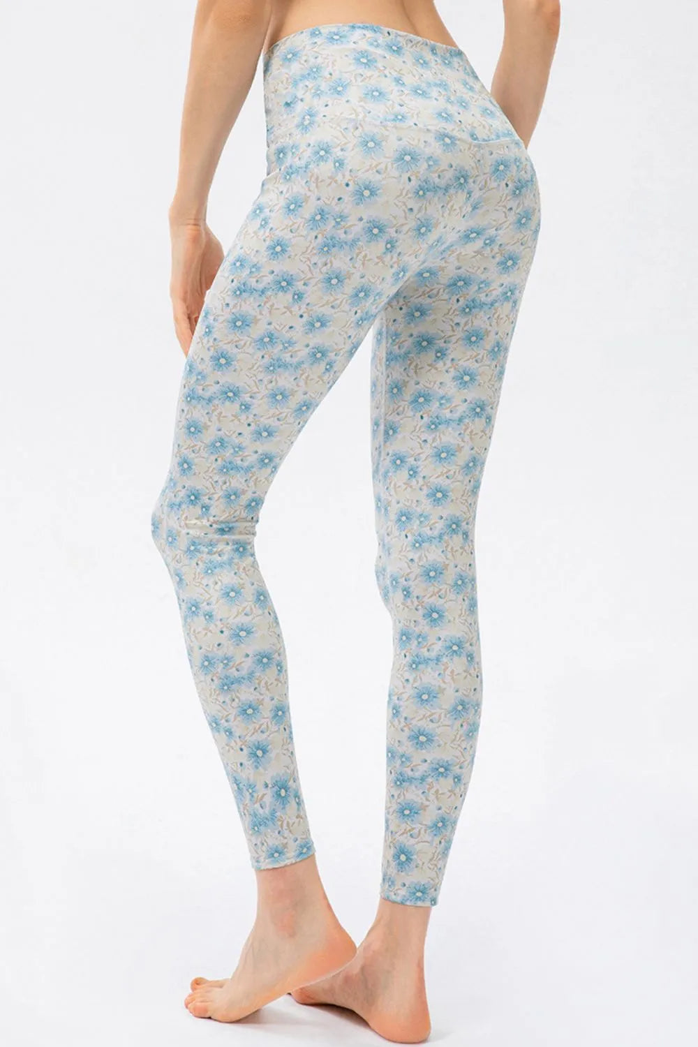 High-rise skinny active leggings with contour seams
