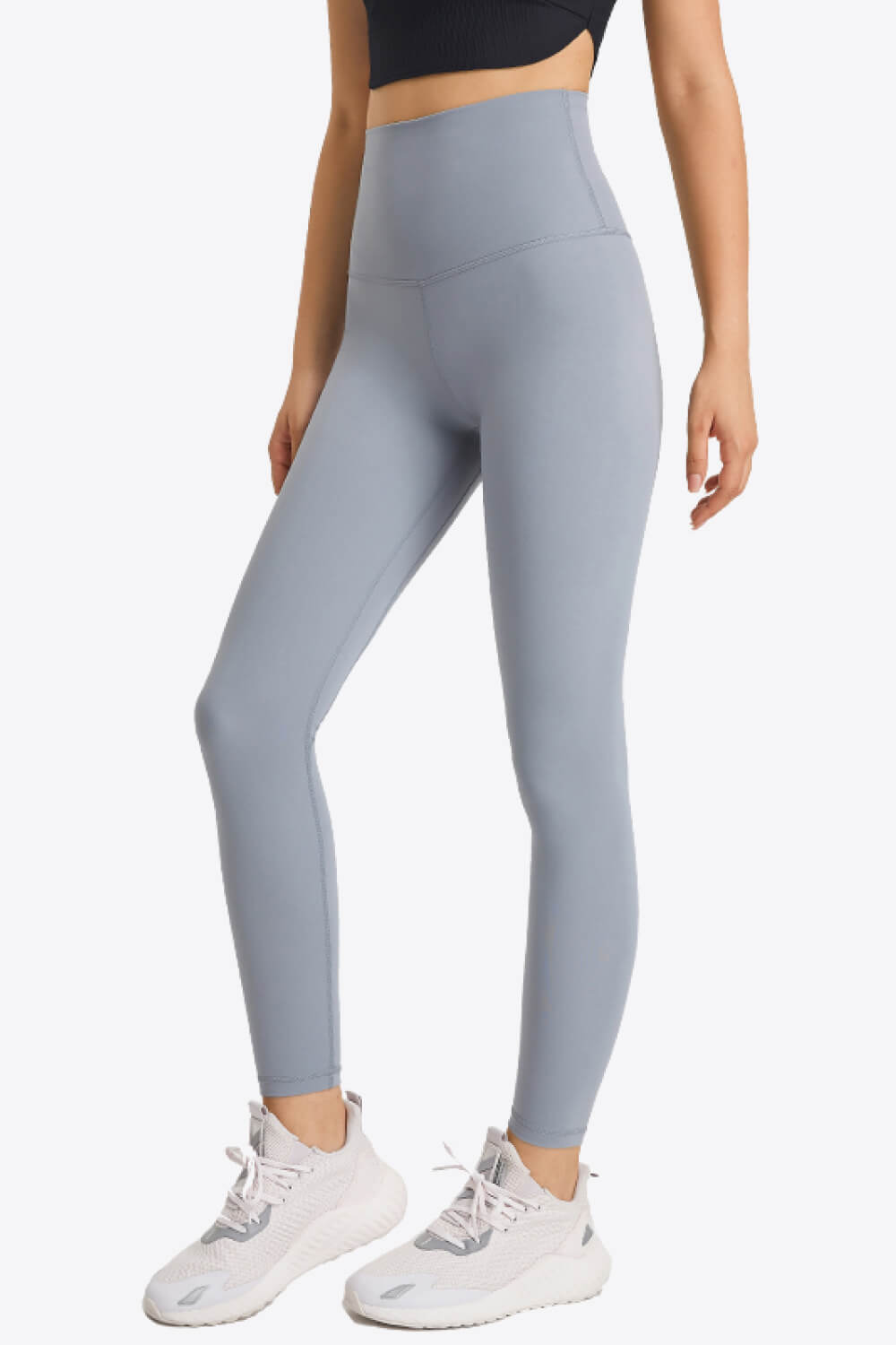 Buttery-soft high-waist full-length yoga leggings