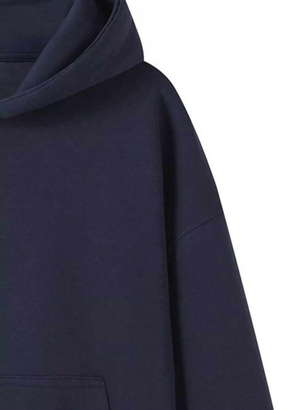 Zip-up hoodie with front pockets and ribbed cuffs