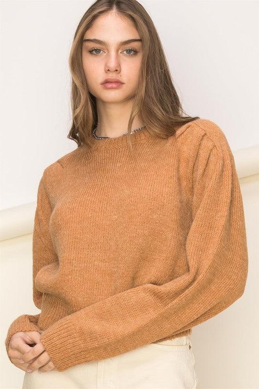 Delightful Demeanor Long Sleeve Sweater - Azoroh