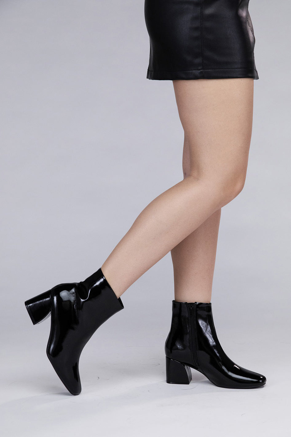 Ultra Faux Leather Boots - Azoroh