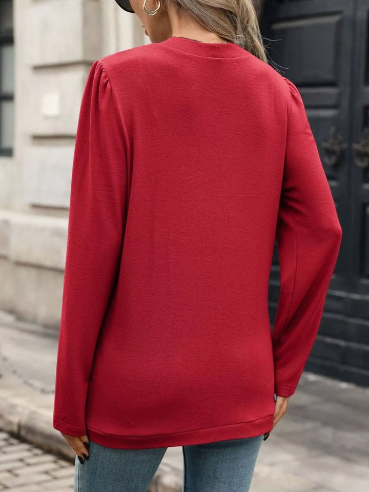 Open front collarless cardigan blazer with curved hem
