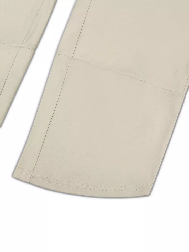 Plus size wide-leg lounge pants with patch pockets