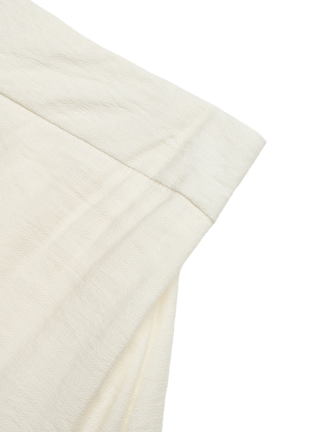 High-waist tiered midi skirt with ric-rac trim