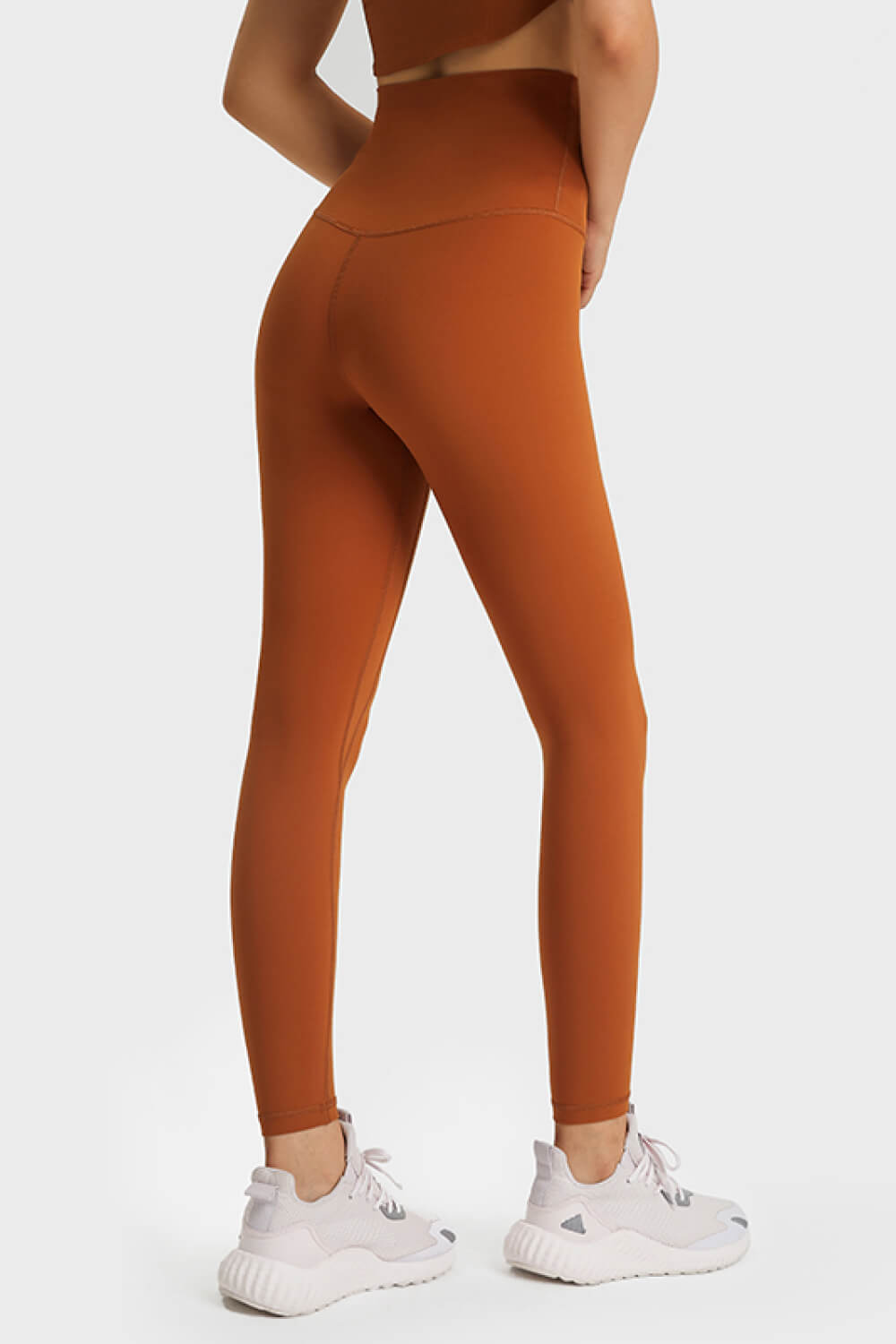Buttery-soft high-waist full-length yoga leggings