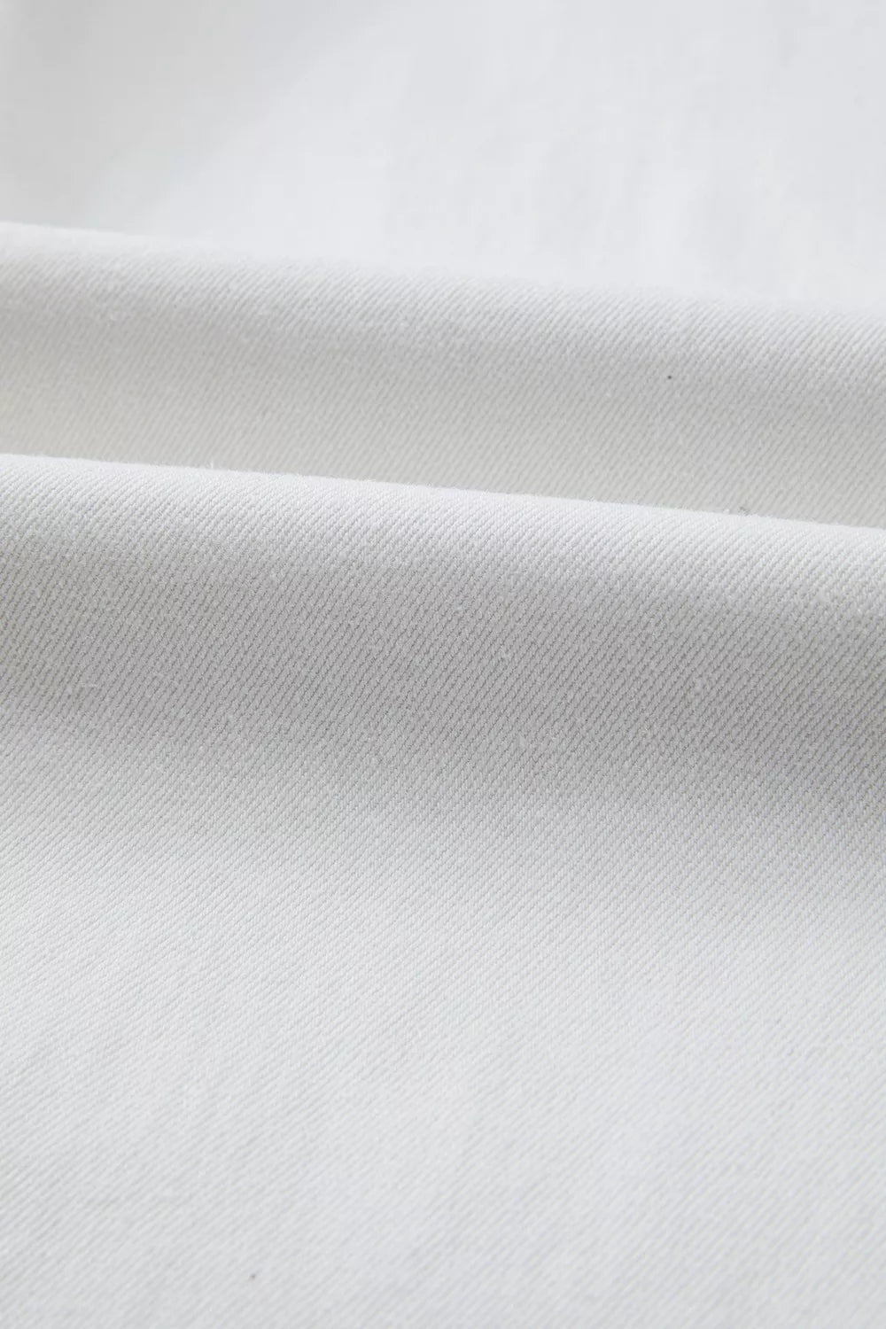 High-rise straight leg jeans with released hem