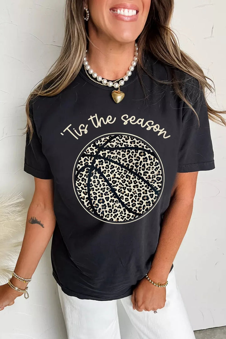 Leopard basketball &