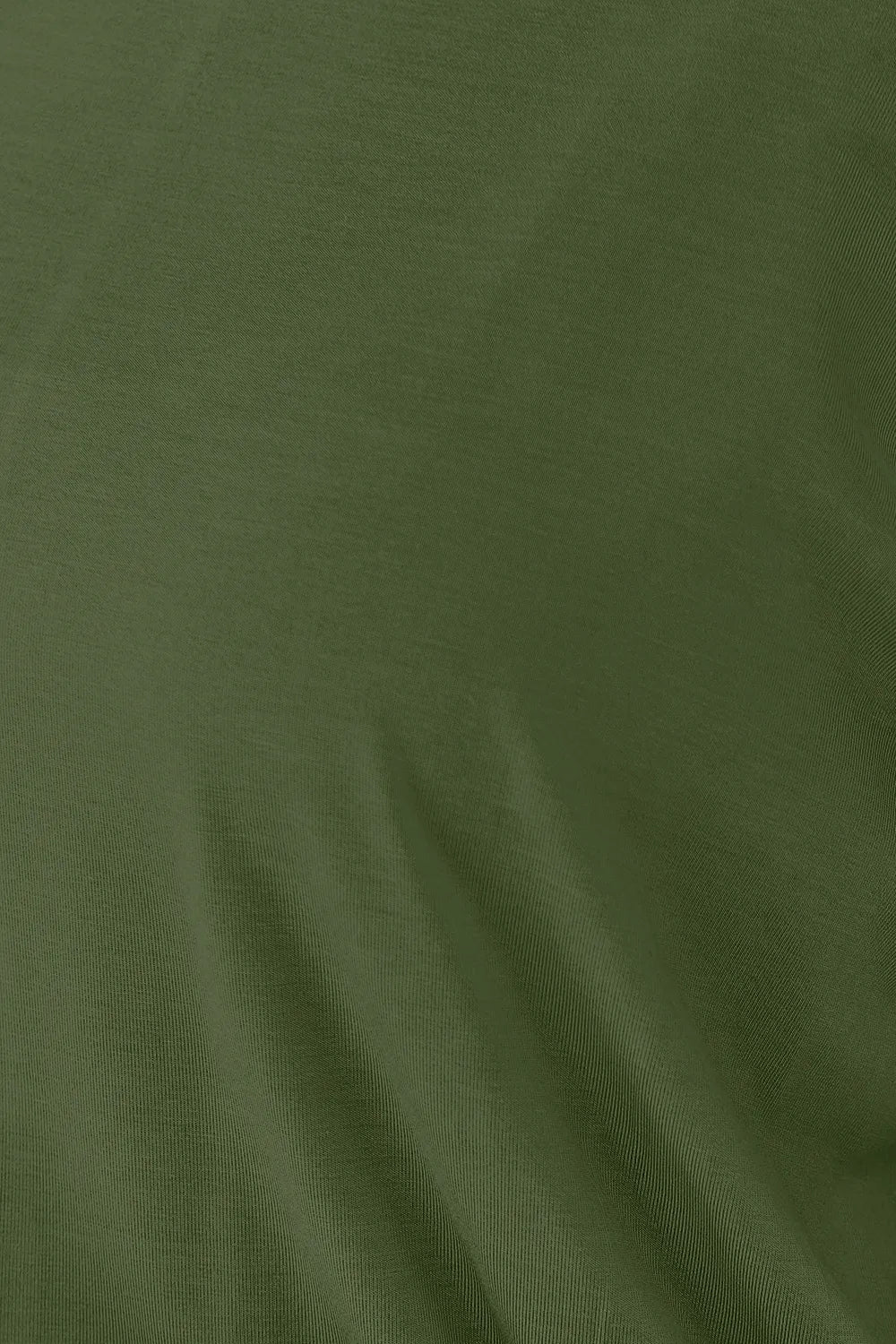 Batwing sleeve top with banded blouson hem