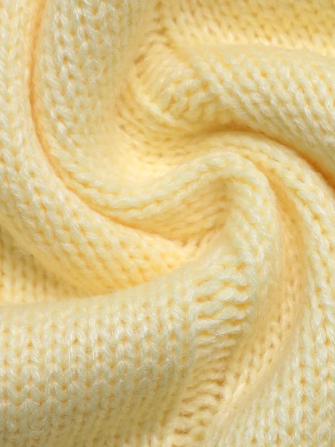 Ribbed knit button-front cardigan with dropped shoulders