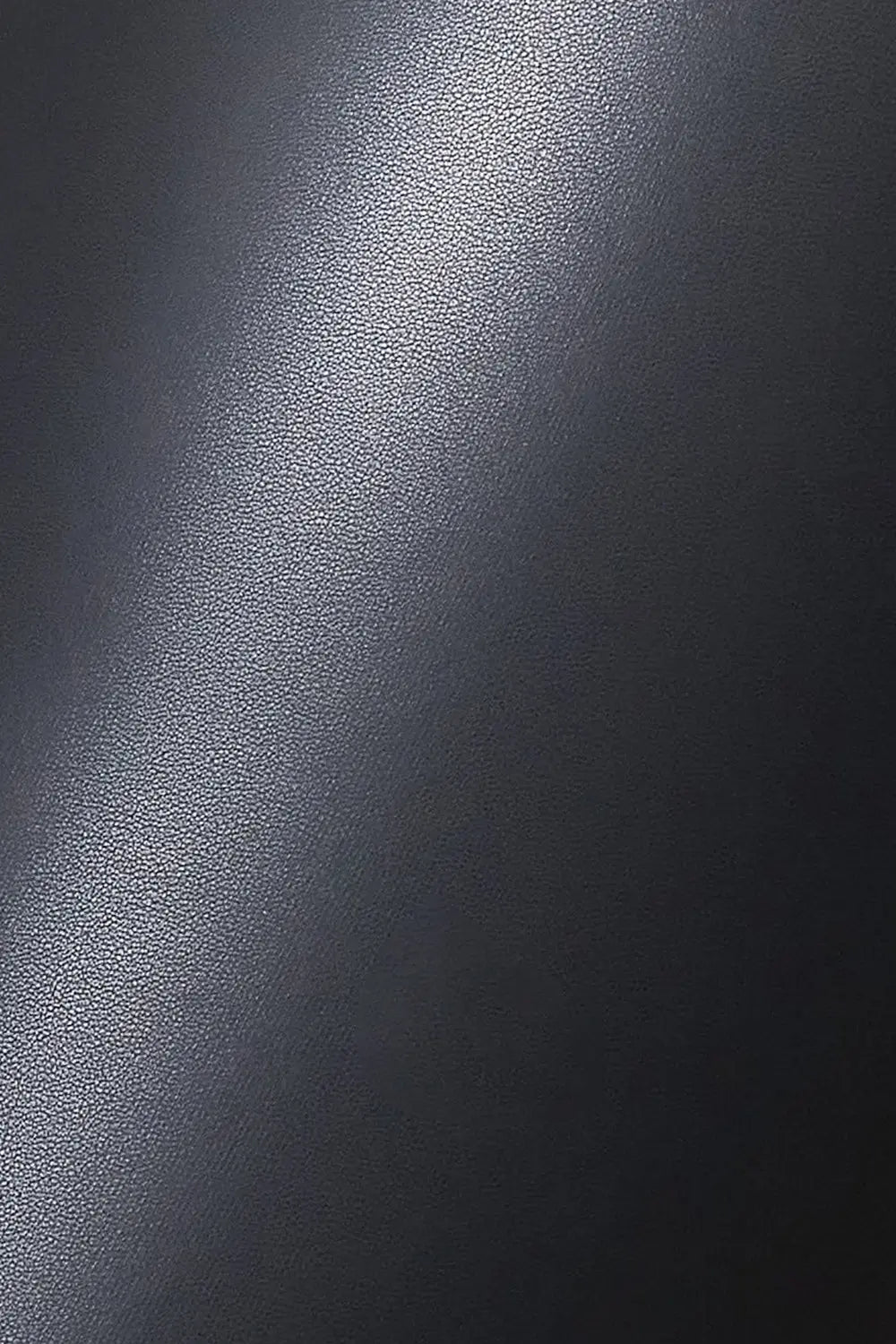 Faux leather high-waist skinny leggings with wide waistband