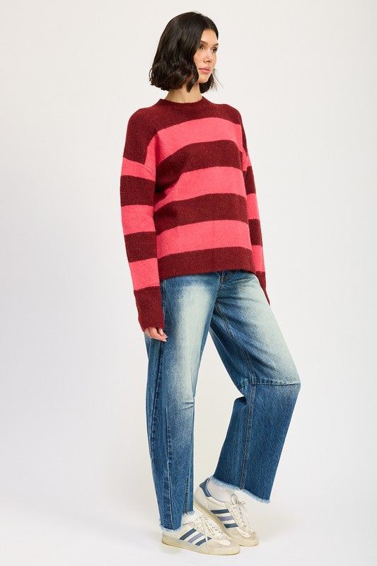 Horseshoe Wide Leg Denim Jeans Medium Wash in DENIM - cropped, maxi - view 7