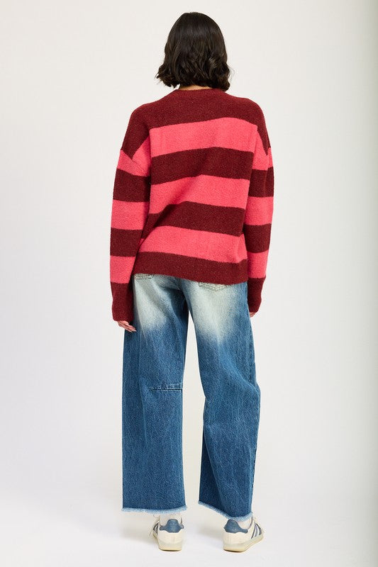 Horseshoe Wide Leg Denim Jeans Medium Wash in DENIM - cropped, maxi - view 9