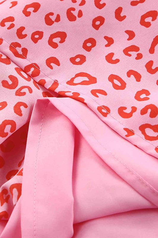 Lipz Tiered Maxi Skirt With Drawstring Waist in Pink - maxi, mini - view 4