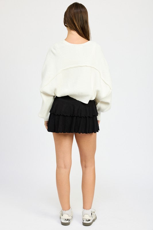 Luxe Lounge Oversized Shrug Cardigan - relaxed fit, oversized - view 11