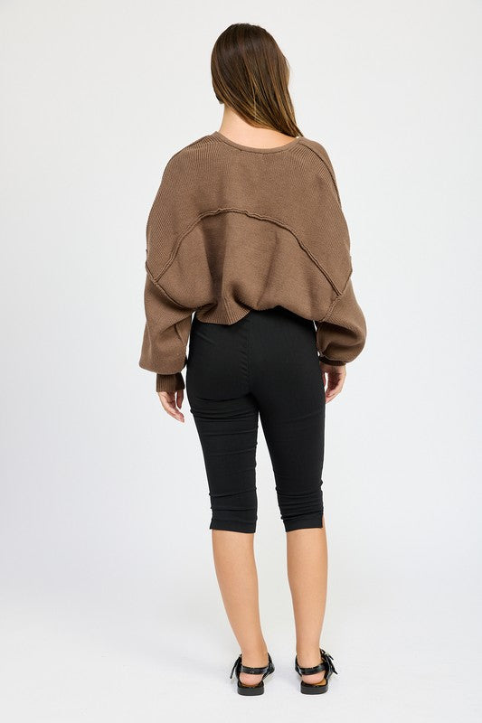 Luxe Lounge Oversized Shrug Cardigan - relaxed fit, oversized - color options