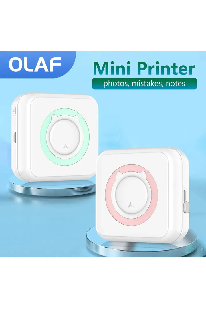 Mini Printer Portable Thermal Stickers - Azoroh